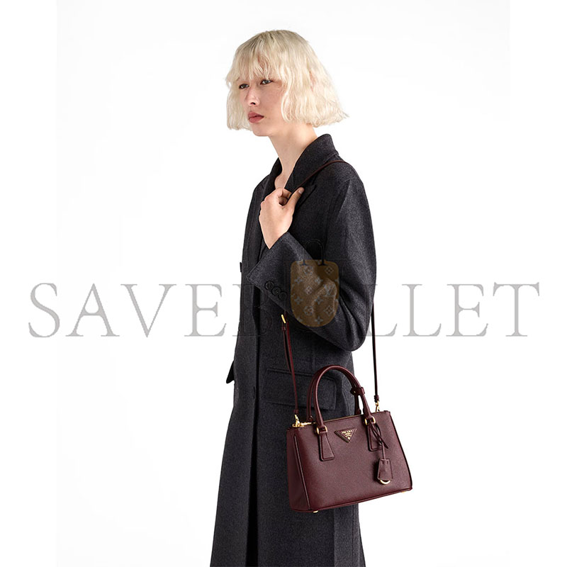 PRADA GALLERIA SMALL SAFFIANO LEATHER BAG 1BA896 (24.5*16.5*11cm)